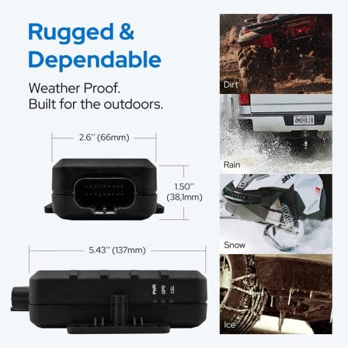 TitanLTE 4G/5G Wired Waterproof GPS Asset Tracker - Image 2
