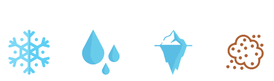 Snow Rain Ice Dirt