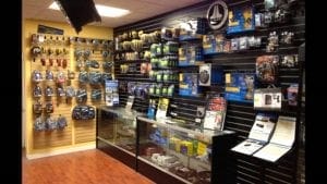 car stereo shop