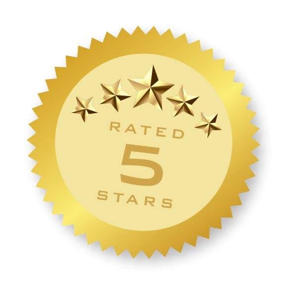 Rated 5 Stars