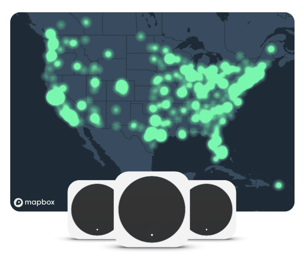 Oyster2 Lora Helium Coverage