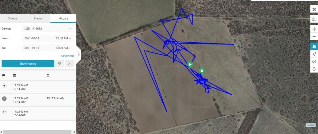LGD GPS Historical Data