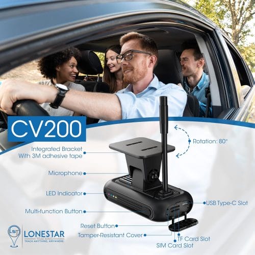Live streaming dash camera features