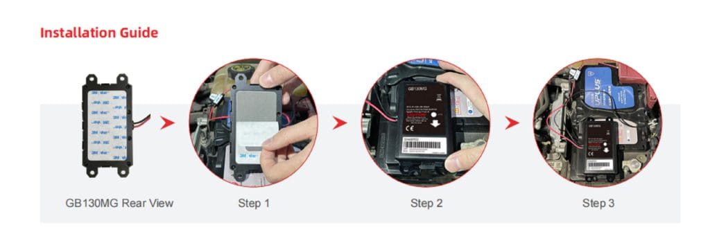 GB130MG GPS Installation